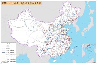 China High Speed Rail Map 2020